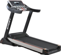 Tapis de course électrique pliable 2.0HP AC avec inclinaison automatique, hydraulique, pour la maison, avec masseur et Bluetooth