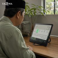 Tablet Islami Dual-Band WiFi 2.4G 5G 10.36 Inci, Android 13 dengan Waktu Sholat Otomatis & Al-Quran Digital untuk Rumah dan Masjid