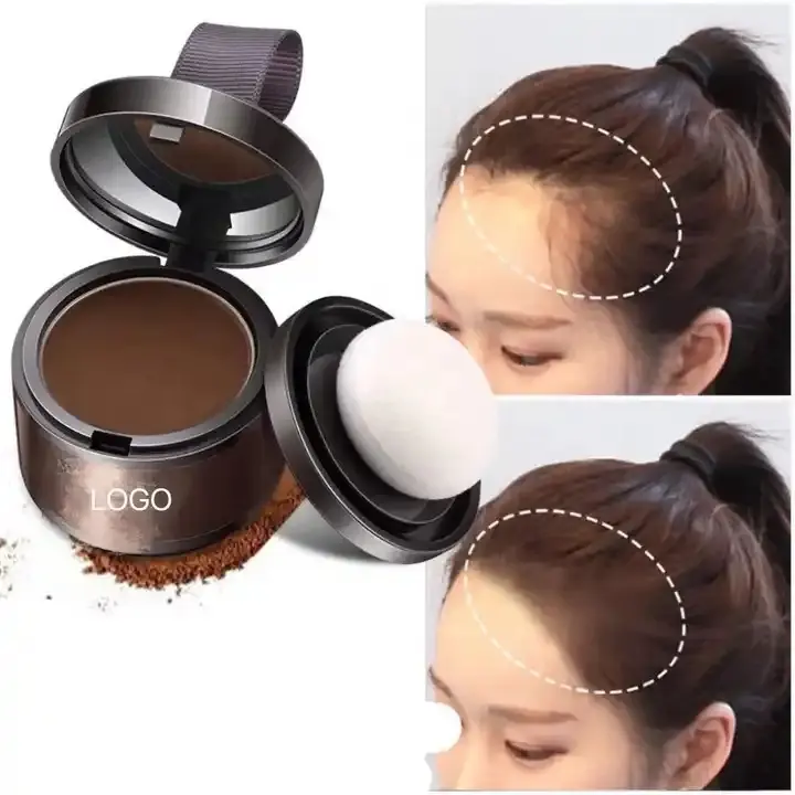 Factory Direct Sales Oem Private Label Hairline Shadow Powder 5 Color Black Brown Makeup Hair Beauty