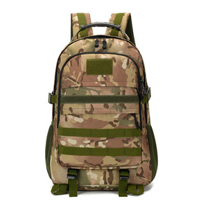 Tactical <b>Backpack</b> 36-<b>55L</b> Outdoor Sports Unisex Double Shoulder Bag With Interior Zipper Pocket Geometric Pattern - Product Image 2