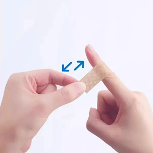 แผ่นปิดแผลไฮชิ ไฮนัว ระบายอากาศได้ดีและประหยัด 100 แผ่น แผ่นปิดแผลกันการเสียดสีสำหรับเท้า แผ่นปิดแผลห้ามเลือดขนาดใหญ่สำหรับรอยขีดข่วน - Product Image 2