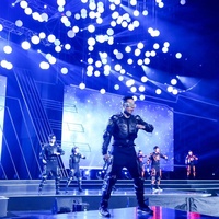 Orbisfly Éclairage de concert Programmable LED DMX Treuil Palan Led Éclairage cinétique Hauteur de levage De 3 à 18m