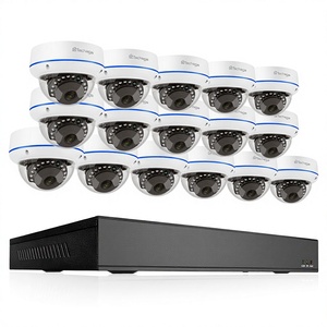 Kit de caméra de sécurité HD 4MP 16CH POE, système <span class=keywords><strong>vidéo</strong></span> CCTV intérieur pour la sécurité domestique, détection faciale, anti-vandalisme, disque dur intégré - Product Image 1