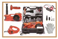 Kit d'outils de réparation automobile Atlifix, cric hydraulique électrique et clé à chocs, capacité 3,5T, acier robuste, 12V/24V DC