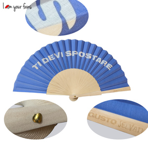 Personalized <strong>Gifts</strong> Wooden Hand Fans Bulk Order | Custom Printed Logo for Event Party Favors, Corporate Branding, Summer <strong>Gift</strong> - Product Image 3