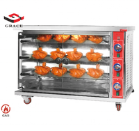 Rôtissoire à poulet au gaz Grace Kitchen
