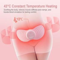 Électrode TENS portable intelligente pour soulager les crampes menstruelles, masseur sans fil TENS pour femmes, soulagement des douleurs menstruelles