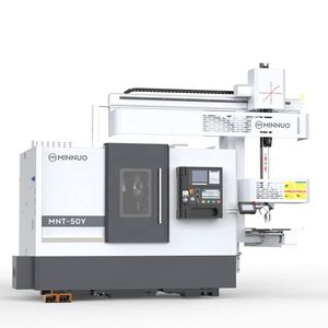 Tour CNC avec chargeur à portique pour l'usinage par lots de pièces industrielles - Product Image 5
