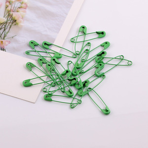 Alfileres de seguridad metálicos de 30 mm de colores dulces para manualidades, bricolaje y accesorios de joyería. - Product Image 2