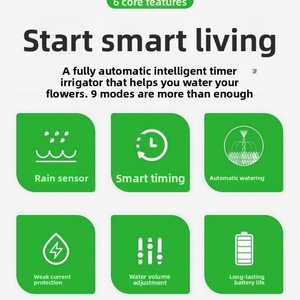 Solar-Powered Rain-Sensing Smart Irrigator ABS Material Model Automatic Plant & Flower Watering System - Product Image 4