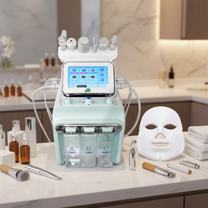 Máquina Facial <span class=keywords><strong>de</strong></span> Hidrodermoabrasión 7 en 1 para Limpieza Profunda y Rejuvenecimiento <span class=keywords><strong>de</strong></span> la Piel, Máquina <span class=keywords><strong>de</strong></span> Microdermoabrasión con Agua - Product Image 1