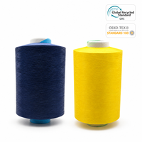Fil chenille DTY en nylon 6 100 % recyclé, haute ténacité, anti-boulochage, teint, pour tricot et tissage à la main