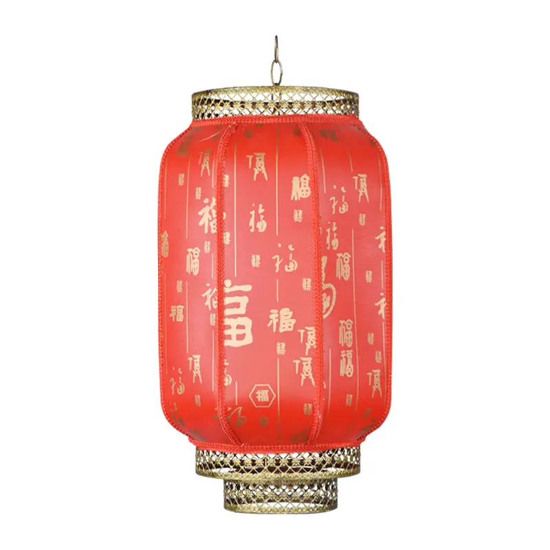 Hot Selling Waterproof Chinese 2021 New Year Traditional Red Lantern