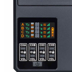 Micrófono inalámbrico de karaoke M70 UHF DSP con función antihuilos y sonido original para cantar en fiestas - Product Image 4