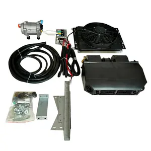 24v electric ac kit micro dc aircon 12v condizionatore d'aria per camion per auto