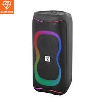 Enceinte de fête Bluetooth Encore Essential 2 avec double woofer de 6,5 pouces, 2 voies, 60W, éclairage LED RVB et télécommande