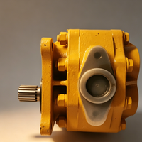 Conjunto de Bomba de Dirección Hidráulica para Bulldozer Shantui SD22, Acero Aleado de Alta Precisión 07436-72202, Pieza de Repuesto