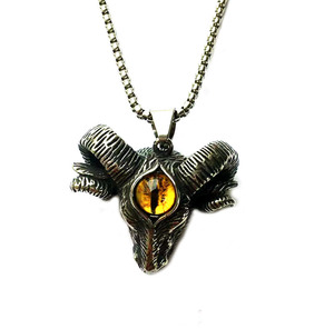 New Hell Demon Baphomet Pendant BCD48-82 <strong>Pentagram</strong> Pan God Skull <strong>Goat</strong> <strong>Head</strong> Stainless Steel Metal Casting Custom TRENDY Necklace - Product Image 3