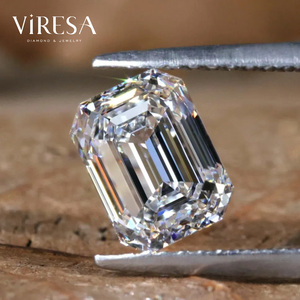 IGI認定1CT 1.5CT 2CT非常に良いエメラルドカットダイヤモンドラボ - Product Image 2