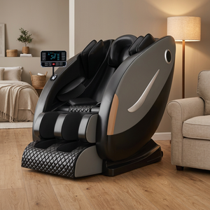 Sillón de Masaje Eléctrico Moderno con Reclinación Inteligente de Gravedad Cero, Masaje Corporal Completo y Sistema de Audio Bluetooth - Product Image 1