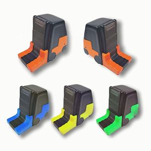 Jouets anti-stress en mousse PU en forme de chariot élévateur avec logo personnalisé, jouets anti-stress publicitaires de marque pour la promotion - Product Image 6