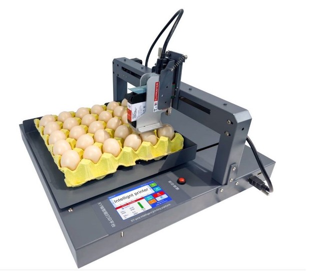 NASCENCE Electric Automatic Egg Inkjet Printer with Food-grade Ink Maintenance-Free High Efficiency Mass Production