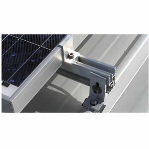 Waterproof Aluminum Alloy Solar Rail Roof Mount Flat Roof Mounting <b>Brackets</b> and Systems CE/TUV/IEC Certified 10-Year Warranty - Product Image 4