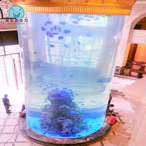 <span class=keywords><strong>Aquarium</strong></span> personnalisé en acrylique cylindrique de grande taille et de haute qualité, bon marché, ensemble <span class=keywords><strong>aquarium</strong></span> - Product Image 6