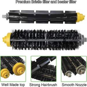 Accesorios para iRobot <span class=keywords><strong>Roomba</strong></span> 600 Series 694 692 690 680 660 665 651 <span class=keywords><strong>650</strong></span> 614 Robot <span class=keywords><strong>aspirador</strong></span>, cepillo, filtro, cepillos laterales - Product Image 2