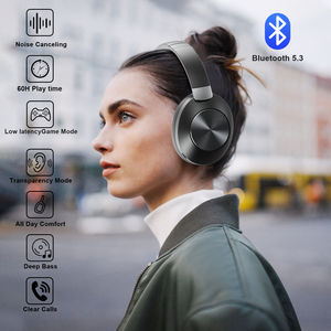 Casque Audio Sans Fil STARSKY <span class=keywords><strong>ANC</strong></span> Supra-Auriculaire V5.3 Audifonos Autonomie 60H Pliable - Product Image 5