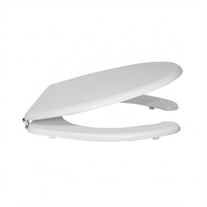 Asiento de Inodoro Universal para Discapacitados, Color Blanco, 50.3 cm de Longitud, para Bidés - Product Image 2