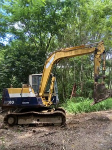 Miniexcavadora Komatsu Usada de 6 Toneladas, Modelo PC60-5, Excavadora Hidráulica Usada de Modelo Antiguo, Miniexcavadora Komatsu Pequeña, Excavadora Komatsu PC60 en Venta - Product Image 3