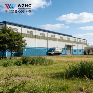 โกดังเหล็กสำเร็จรูปสำหรับโรงเก็บเครื่องบินแบบหนัก ได้รับการรับรองมาตรฐาน ISO - Product Image 1