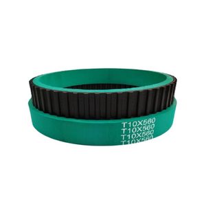 <span class=keywords><strong>Bando</strong></span> T10 épaissi en caoutchouc vert poinçonnage synchrone ceinture Machine d'emballage Film tirant Machine industrielle courroie de Transmission - Product Image 2