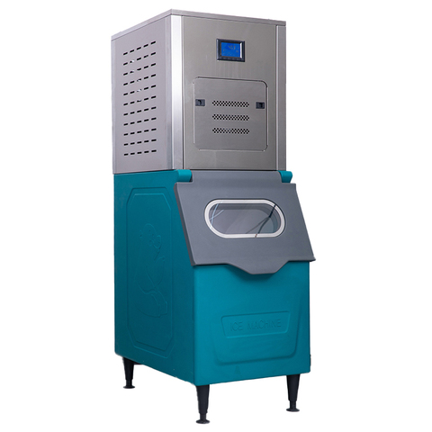 High Efficiency Commercial 300kg Per Day Flake Ice Maker Machine Stainless Steel Tube with Air Cooled for Industrial Use