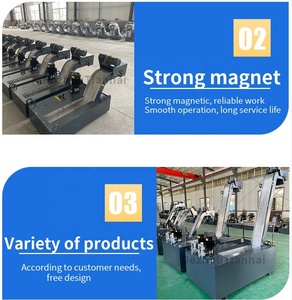 Iyi fiyat manyetik ayırıcı konveyör manyetik bant çip konveyör - Product Image 6