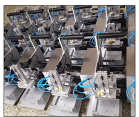 Étiqueteuse économique semi-automatique de bouteilles carrées à surface plane