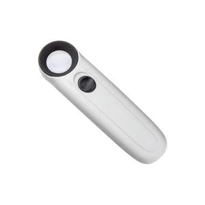 Lupa y <span class=keywords><strong>Microscopio</strong></span> <span class=keywords><strong>de</strong></span> Mano con Doble Luz LED, Impermeable, con Diámetro <span class=keywords><strong>de</strong></span> Lente <span class=keywords><strong>de</strong></span> 20 mm para Lectura y Reparación - Product Image 1