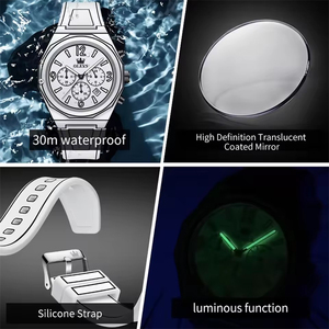 Reloj OLEVS de Alta Calidad, Diseño Casual Original de Marca Superior, Relojes de Pulsera para Hombre, Resistentes al Agua, a la Moda - Product Image 4