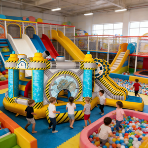 Çılgın Bilim Laboratuvarı Şişme Oyun Evi Kaydıraklı Kombinasyonu |   Ticari Kiralık Şişme Oyuncaklar, Fabrikadan Doğrudan - Product Image 6