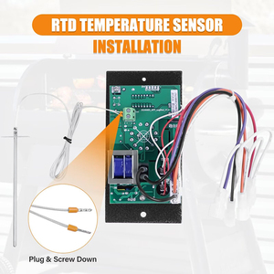 <span class=keywords><strong>Digital</strong></span> CHURRASCO Fumante Substituição Kit Universal Pellet Grill Termostato Controlador <span class=keywords><strong>PID</strong></span> Board para Traeger Elétrica Pellet Grills - Product Image 5