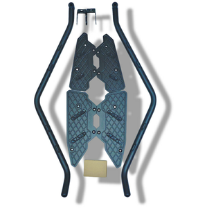 Accessoires pour moto, pare-chocs de moto, barres de protection en acier inoxydable + repose-pieds, adaptés à la modification des pièces Kymco AK550 - Product Image 2