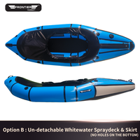 Packraft Avancé Frontier pour Sports Fluviaux, Personnalisé, Importé, Renforcé, avec Tube 420D et Fond Robuste 840D