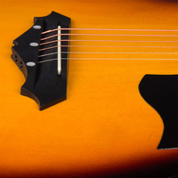 HUASHENG 38 Inch High Gloss Acoustic Guitar Kit OEM ODM CUSTOM Beginner Guitar Acoustic with Accessories