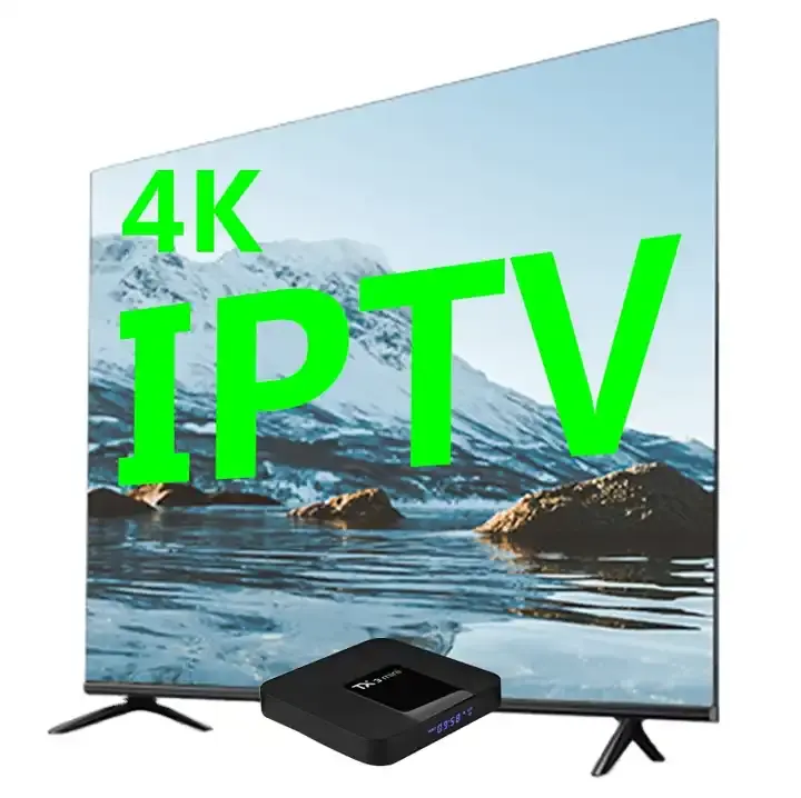 4K Ip tv Android box Premium percorsi Test gratuiti M3u pannello rivenditore 4K Live VOD Smaters Server di codice Pro set-top box serie IPTV