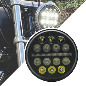Faro LED Redondo de 5.75 Pulgadas para Harley Davidson Dyna FXR T-SPORT, Precio de Fábrica - Product Image 2