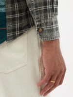 Chemise en flanelle pour homme, style streetwear, tissu multi-écossais personnalisé OEM
