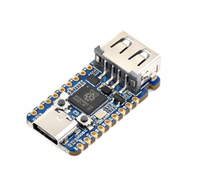 Carte de développement USB mini Waveshare RP2350A, basée sur le microcontrôleur Raspberry Pi RP2350A double cœur double architecture