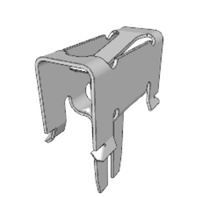 Rail de guidage ZSTC C-BOX avec clip de codage IEEE ESD, goupille d'alignement 24560-256