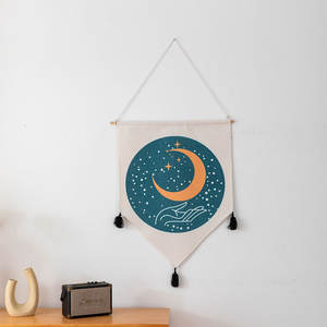 Tapiz de Astrología de algodón y poliéster, manta colgante de pared, tejido, nuevo producto - Product Image 3